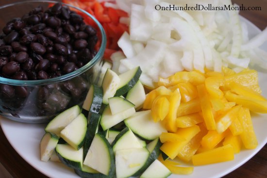 Vegan Friendly Black Bean Fajitas